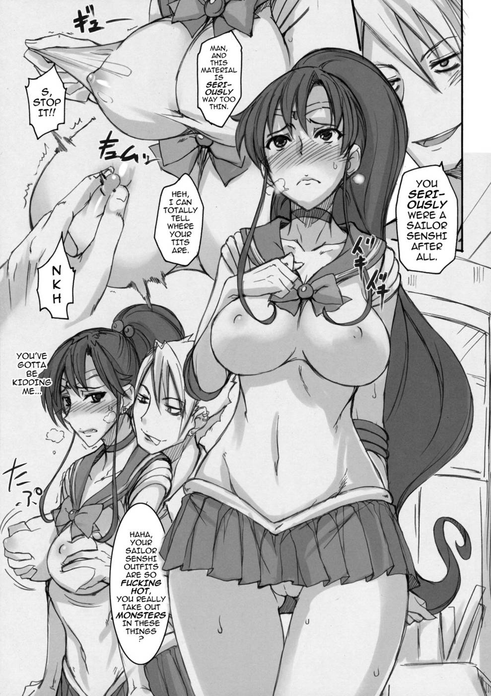 Hentai Manga Comic-Getsu Ka Sui Moku Kin Do Nichi-Chapter 4-8